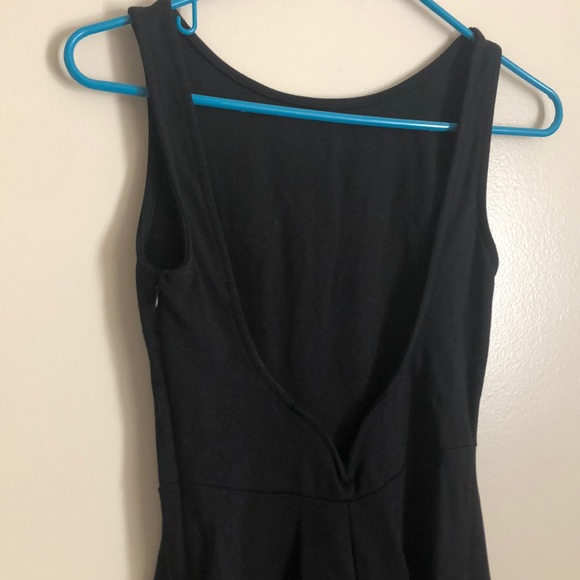 Lulu’s Black Backless A-Line Dress - Picture 4 of 5